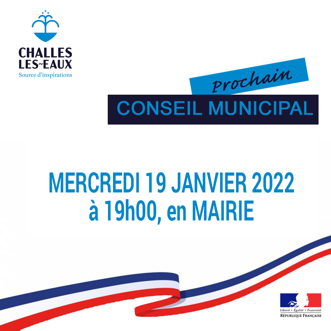 CONSEIL MUNICIPAL du 19 janvier 2022